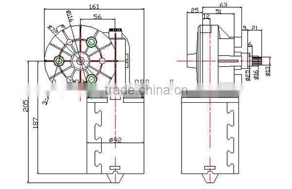 Automobile Conventional Best Price windshield wiper motor