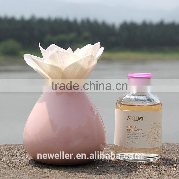 Amazon eco-friendly colored artificial flowers with square bottle