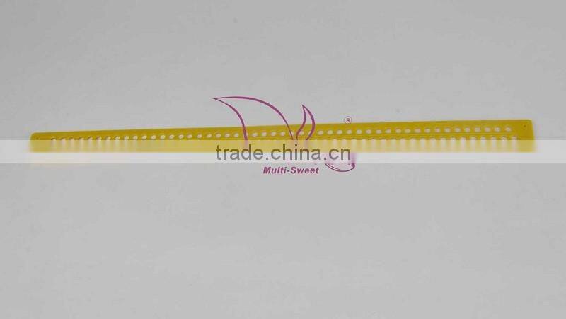 2017 hot sale beekeeping yellow plastic pollen trap collector