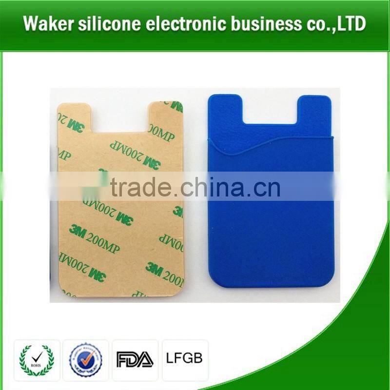 silicone hot selling universal name card holder