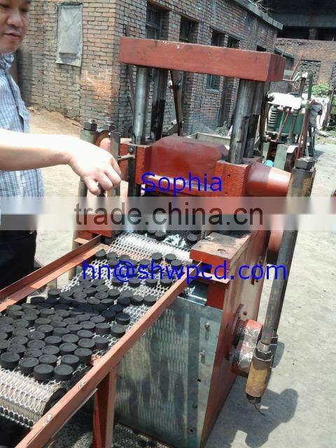 Hot Sale Shisha charcoal briquette press machine/BBQ charcoal machine 008615238020698