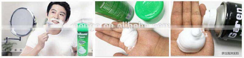 2016 hot sale man's care shaving foam