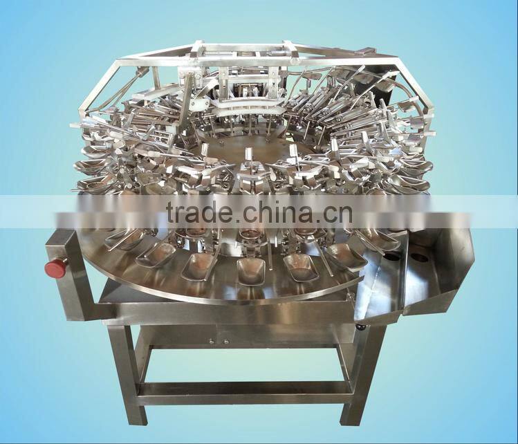 automatic eggshell separating machine/egg yolk liquid making machine/eggshell separator machine