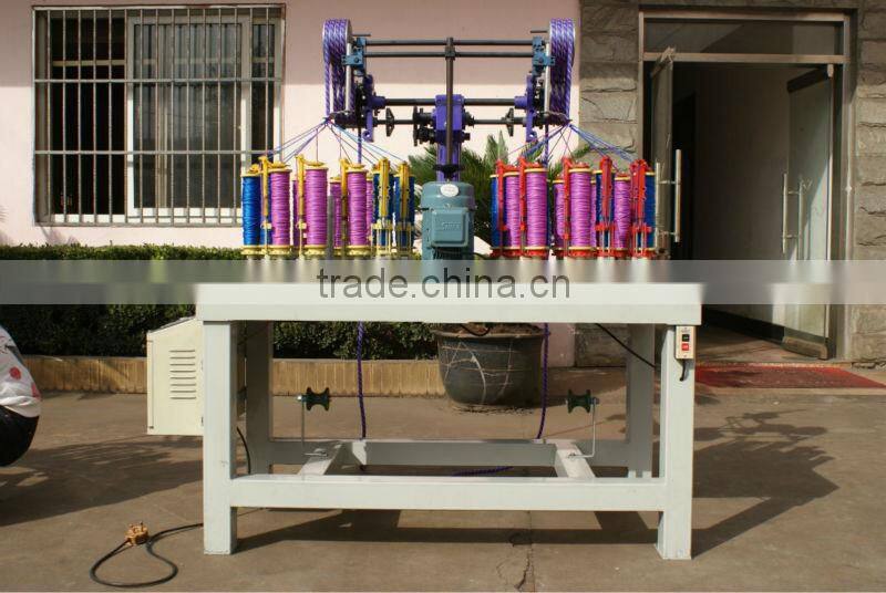 24 spindle high speed shoe laces braiding machine