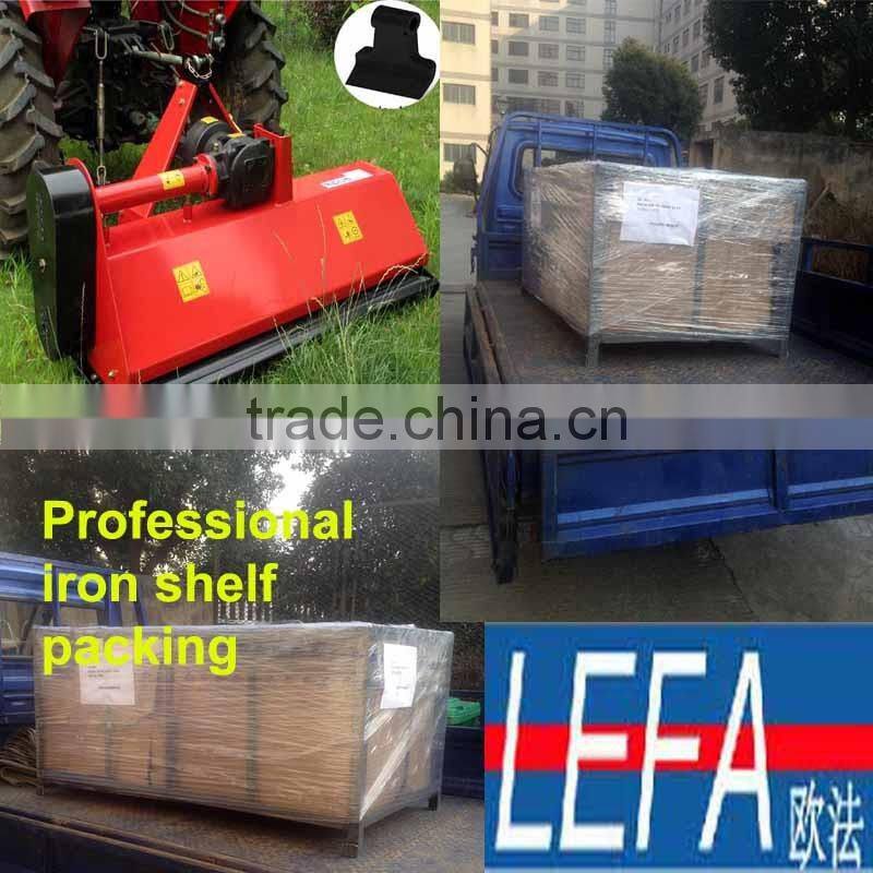 Farm tractor equipment 55HP gearbox grass flail mower