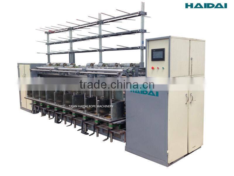 Two for one pp plastic yarn twister machine for sale