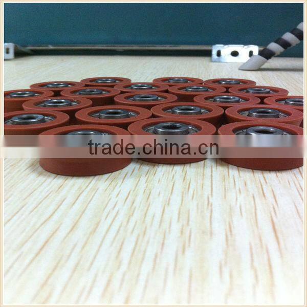 plastic pulley wheel ball bearing