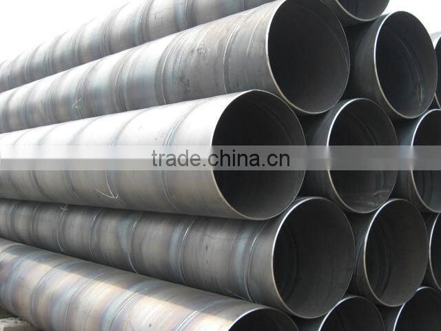 good production black steel pipe/ssaw steel pipe made in China