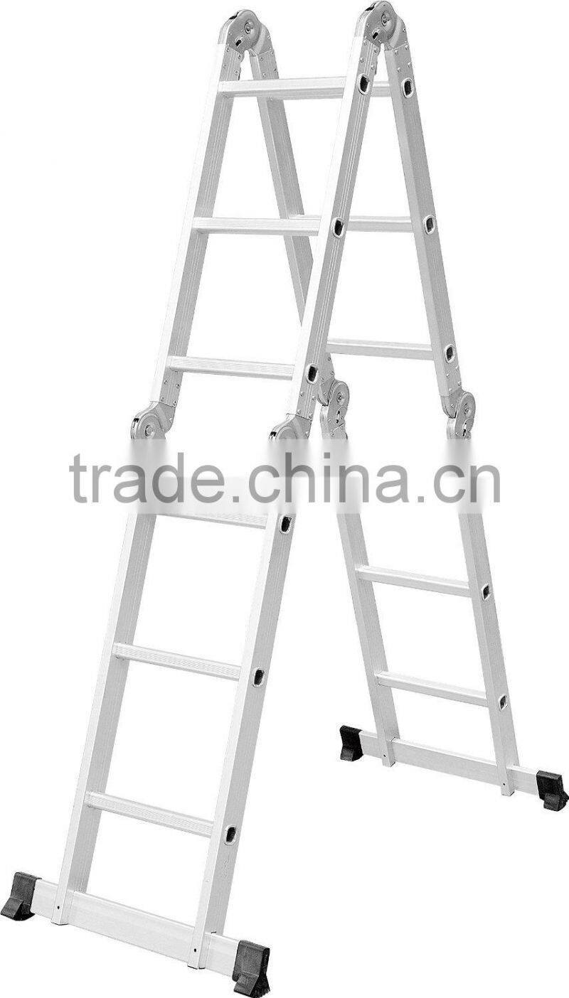 Scaffold Extendable Heavy Duty Multi Purpose Aluminum Ladder Folding Step Ladder