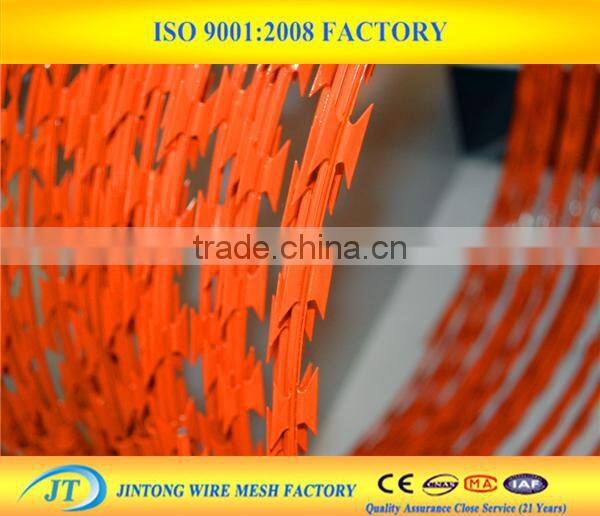BTO22 blade type razor blade barbed wire concertina wire