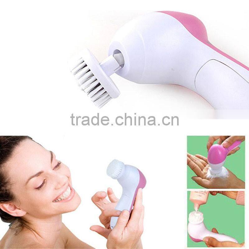 5 in 1 Facial Machine Electric Facial Brush Face Cleansing Brush Body Skin Care Massager