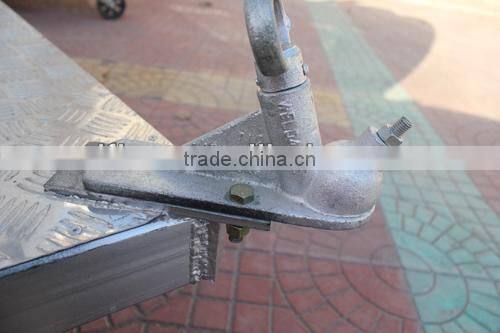 large size food trailer mobile