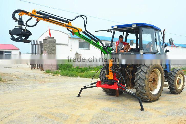 UTV Log Trailer with Grapple