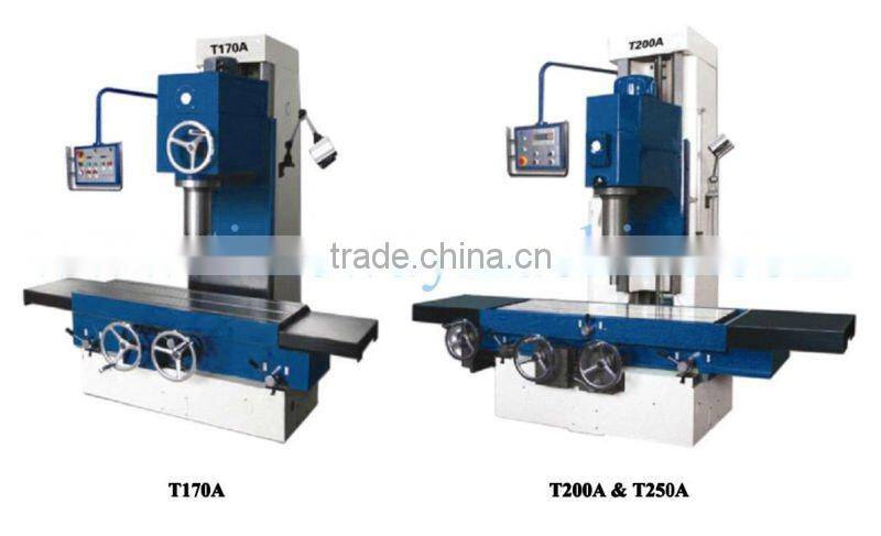 "250mm Boring Dia." Vertical Boring Machine T250A