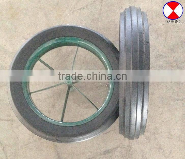 wheelbarrow WB6400 ,solid wheel,15x3 inch,construction wheelbarorw WB6400