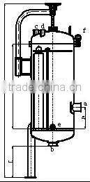 Factory outlets SUS304 SUS316L mirror polish excellent quality durable filter housing