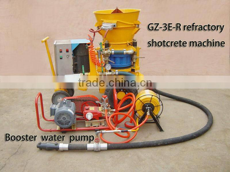 1.5-3m3/h Shotcrete Refractory Gunning Machine
