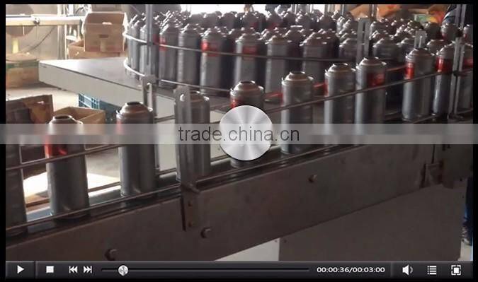 Aerosol/spray automatic cup sealing machine