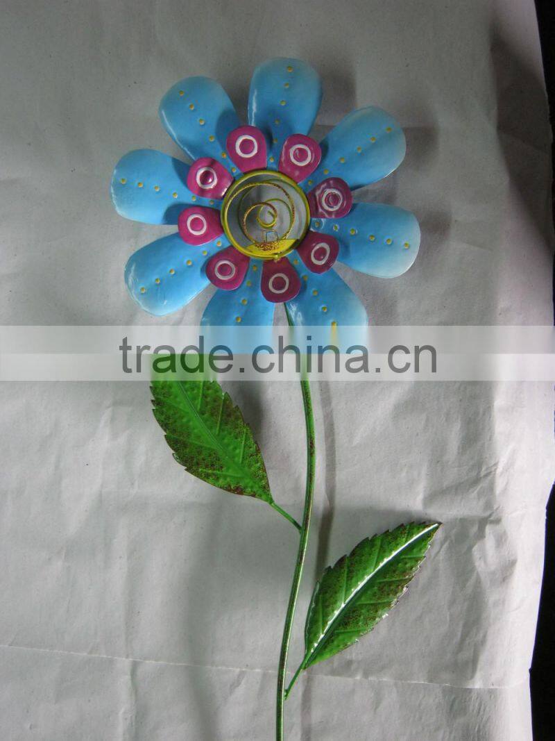 garden decoration flower stakes decorative flower stake metal flower stake flower garden decoration stake flower pick