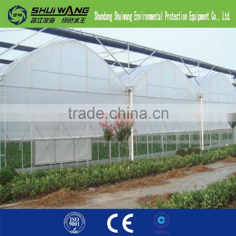 commercial glass greenhouse supply china shuiwang