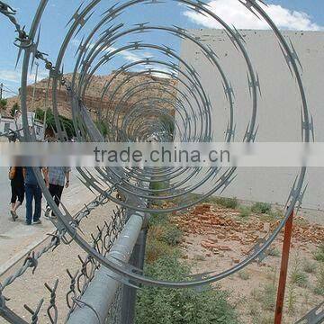 Razor Barbed Tape Concertina(BTC)/Concertina Razor Wire Barbed Tape