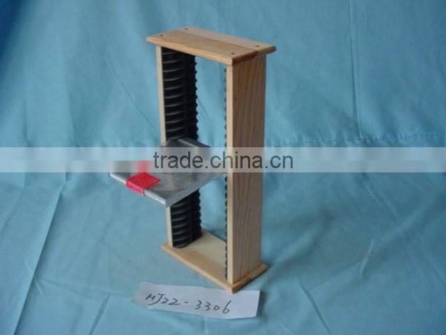 Wholesale custom wooden CD&DVD storage draws storage racks