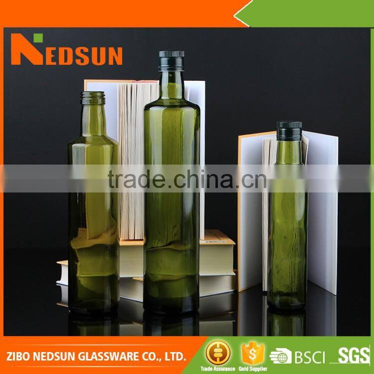 Factory price glass bottles for oil in different size