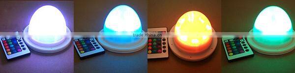 RGB wireless rechargeable battery operated led light systems