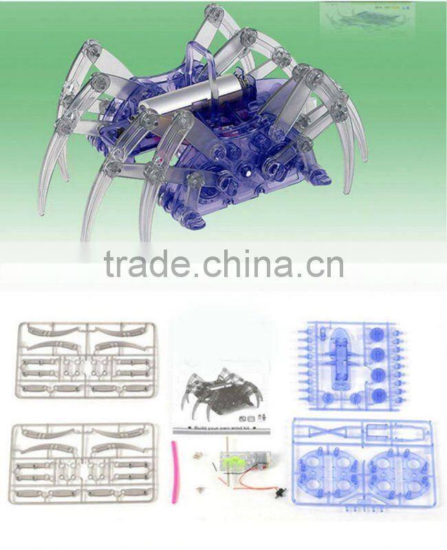 Creative electric crawling spider robot toy