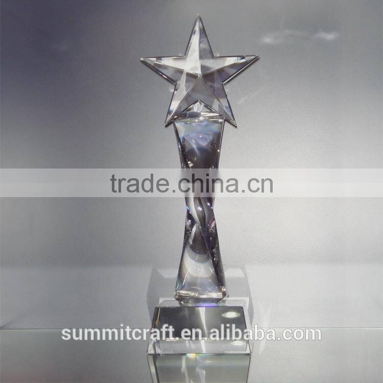 Wholesale clear custom models acrylic award trophy