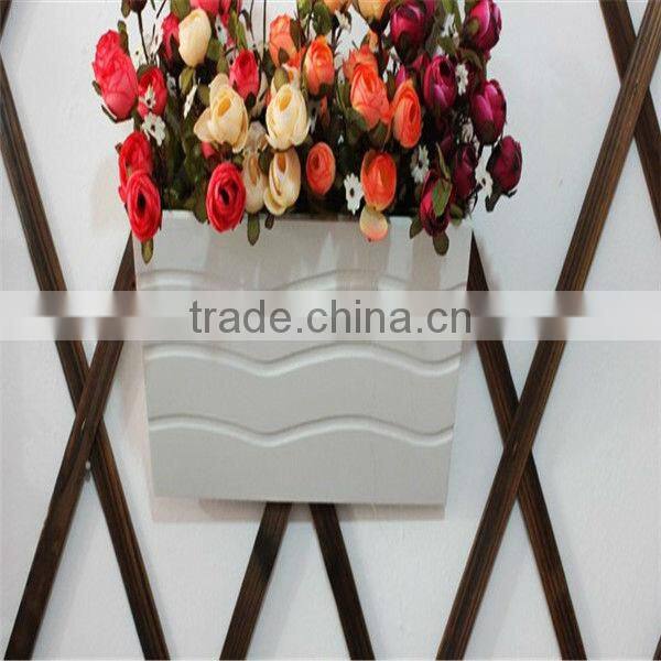 used for lawn or garden wooden flower pot