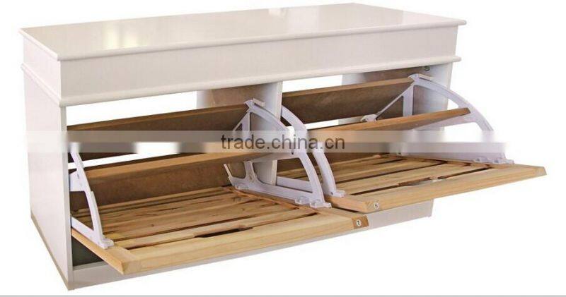 Europe Style wooden furniture shoe cabinet