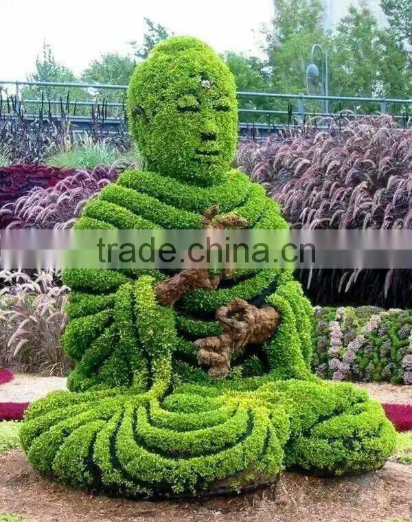 China long-life time fake grass animal good quality artificial grass topiary