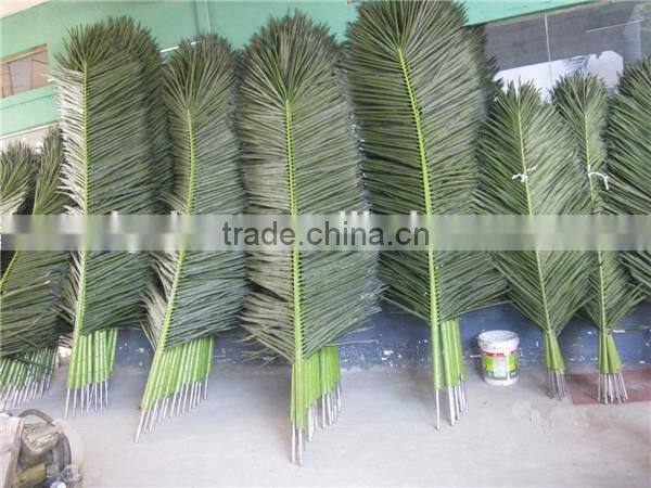 fake coconut leaf manufacture special china cheap Artificial palm leaf