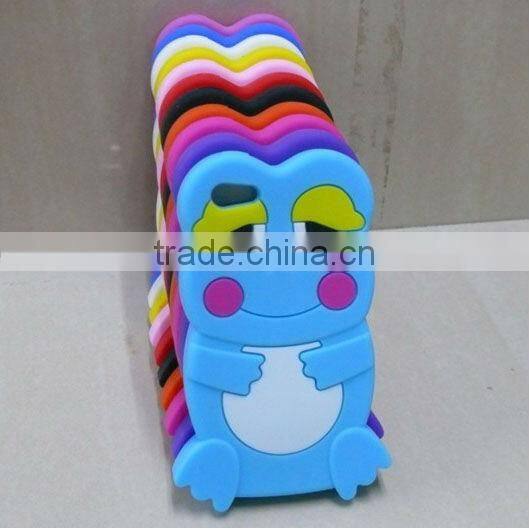 hot sale 2013 Silicone frog mobile phone cover