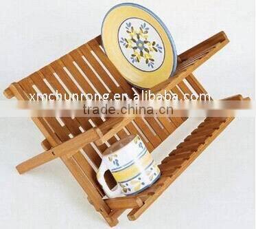 Folding Bamboo Dish Rack