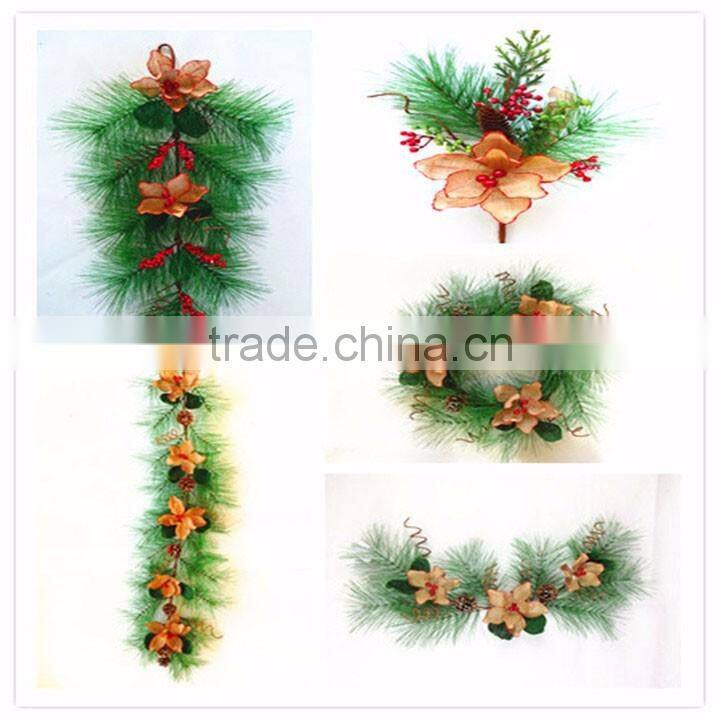 China factory supply crafts decorations bulk garland decorative garland for christmas market