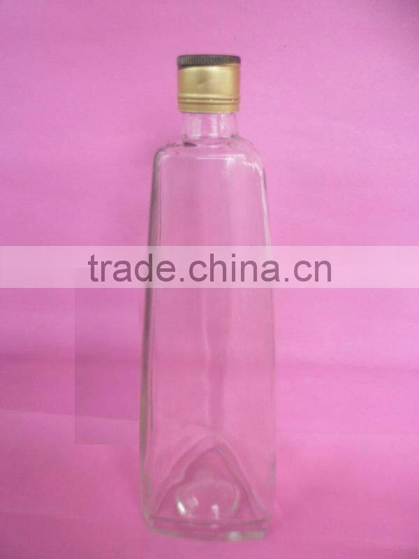 Aluminum Cap Whisky Bottle