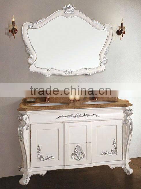 Bisini Double Basin Bathroom Vanity Cabinet, Bathroom Mirror Cabinet set ;Bathroom Furniture;(BF08-4059)