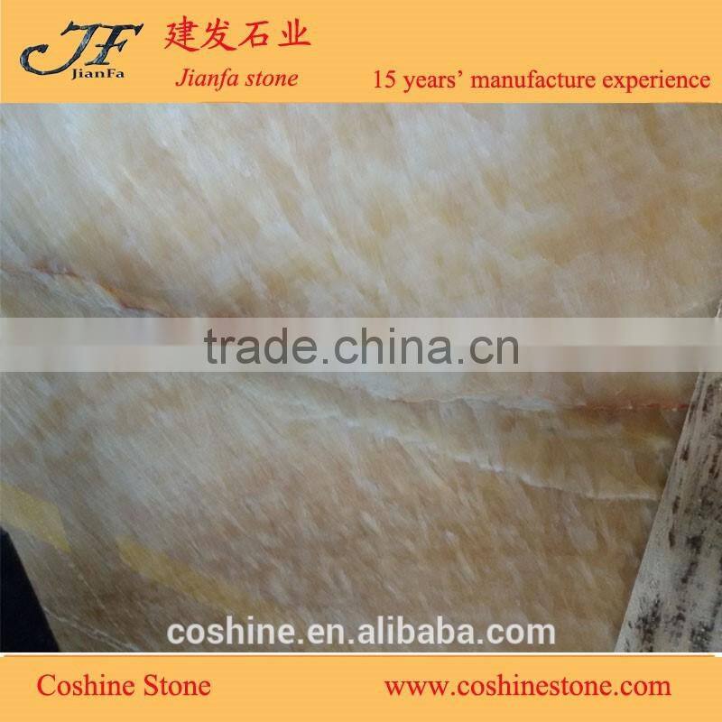 Chinese Top honey onyx marble Yellow onyx marble slab