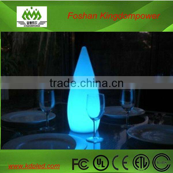 Wireless rechargeable plastic led decorative lamp