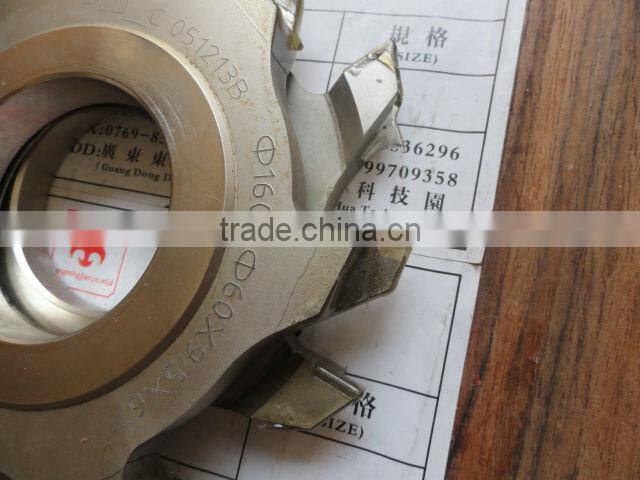 woodworking diamond grooving cutter PCD panel shaping cutter