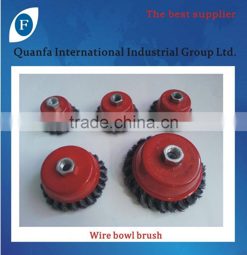 stainless steel flat wire brush
