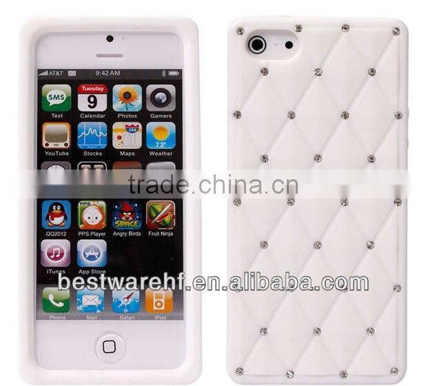 2013 hot sell cheap silicone case cover for iphone5 5s 5c