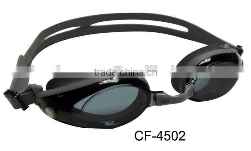 New silicone swimming goggle with Anti-fog lens(Diamond Series)