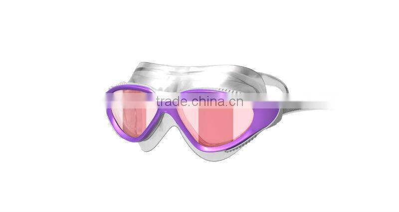 Waterproof swimming goggle with PC Lens,Mirror swim Mask(MM-7500)
