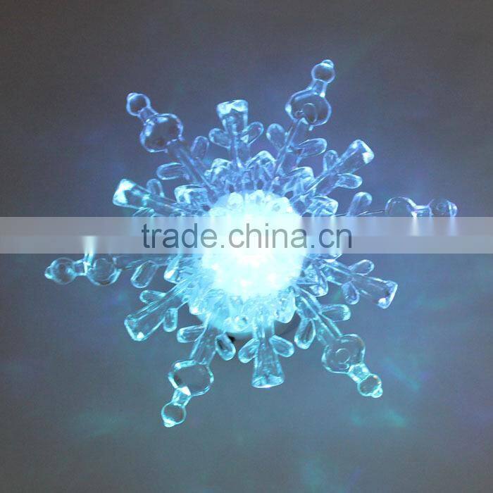 2015 Christmas Snow Flake LED Light Christmas party ,HOT085, Snow Flake Light for indoor and outdoor use