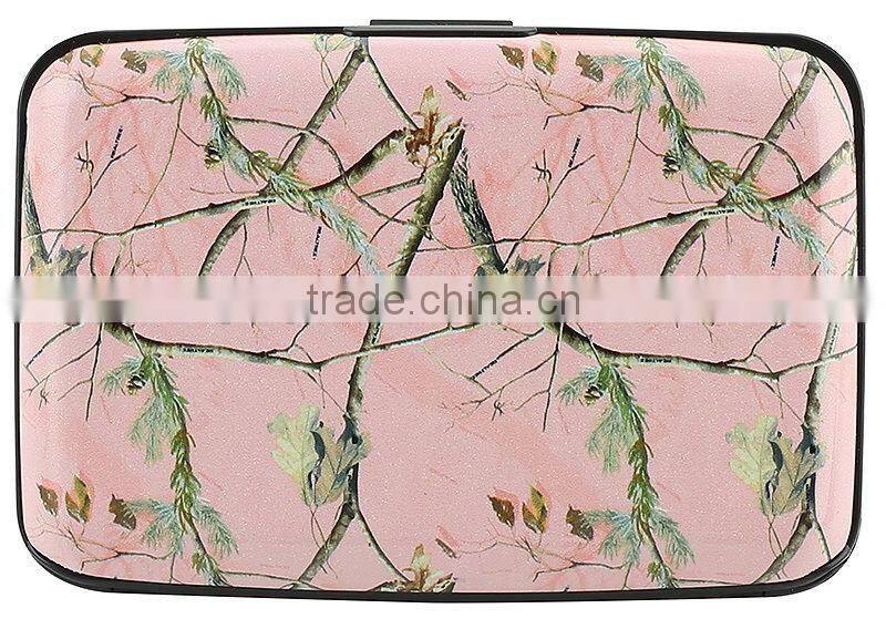 Waterproof Credit Card Wallet Holder Aluminum Metal Pocket Case Box