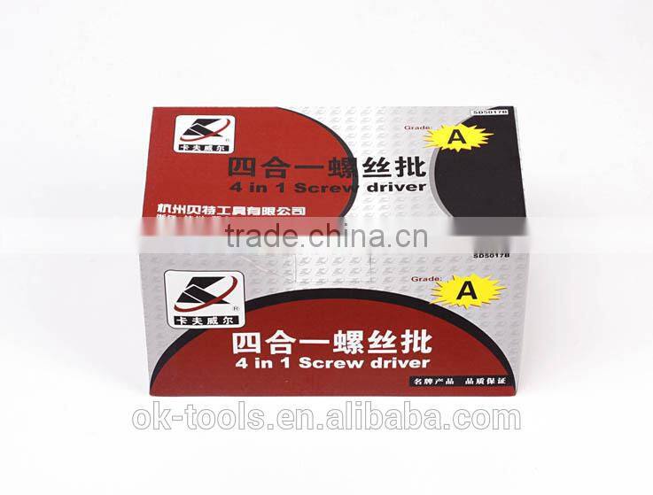 Ok-Tools China manufacturer 4 en 1 Screwdriver