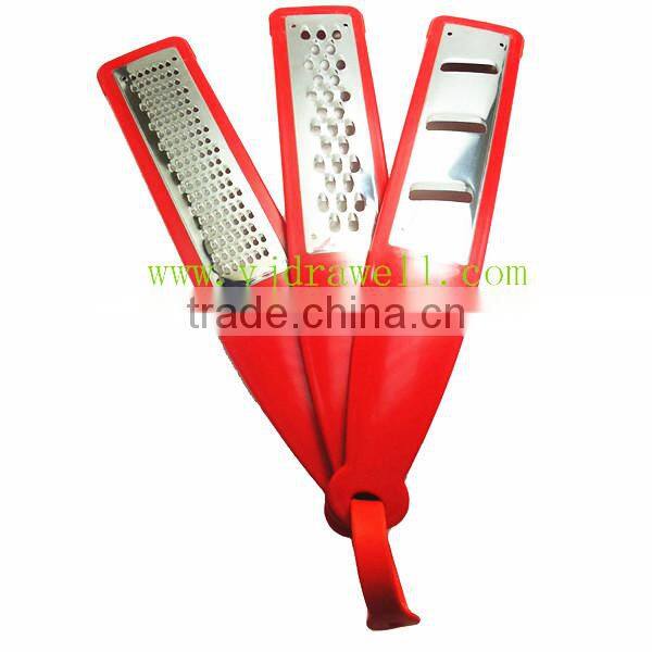 FG-6395 3PCS High Quality Multi Function Stainless Steel vegetable grater
